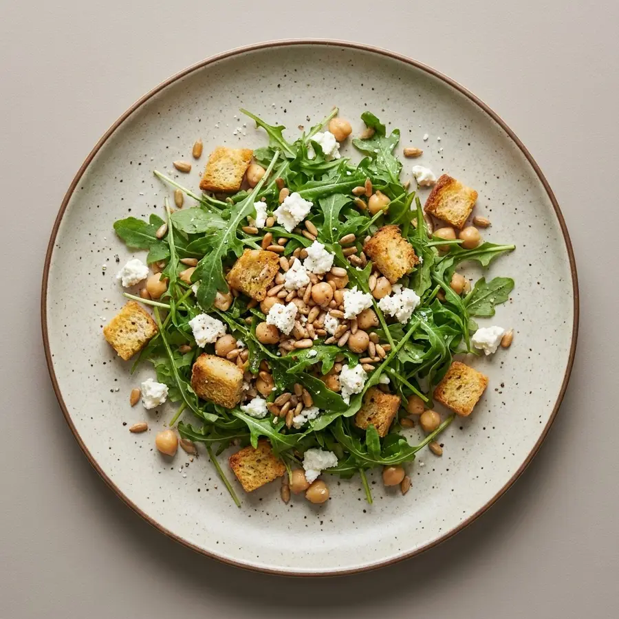 Ensalada de queso feta